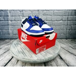 Nike Dunk Low "Game Royal" White/Football Grey-Game Royal Men Size 9 NIB